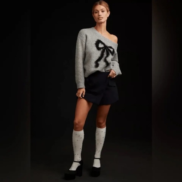 Anthropologie bow sweater size xs - Picture 4 of 10